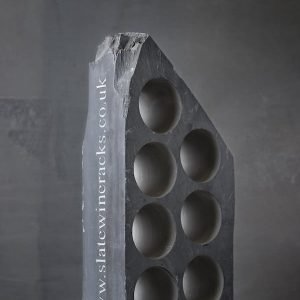 7 bottle hole slate wine racks