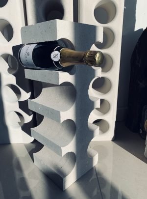 Portland Stone Edge Wine Rack